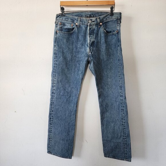 Levi 501 33 30 Button Fly Jeans Made in Mexico
